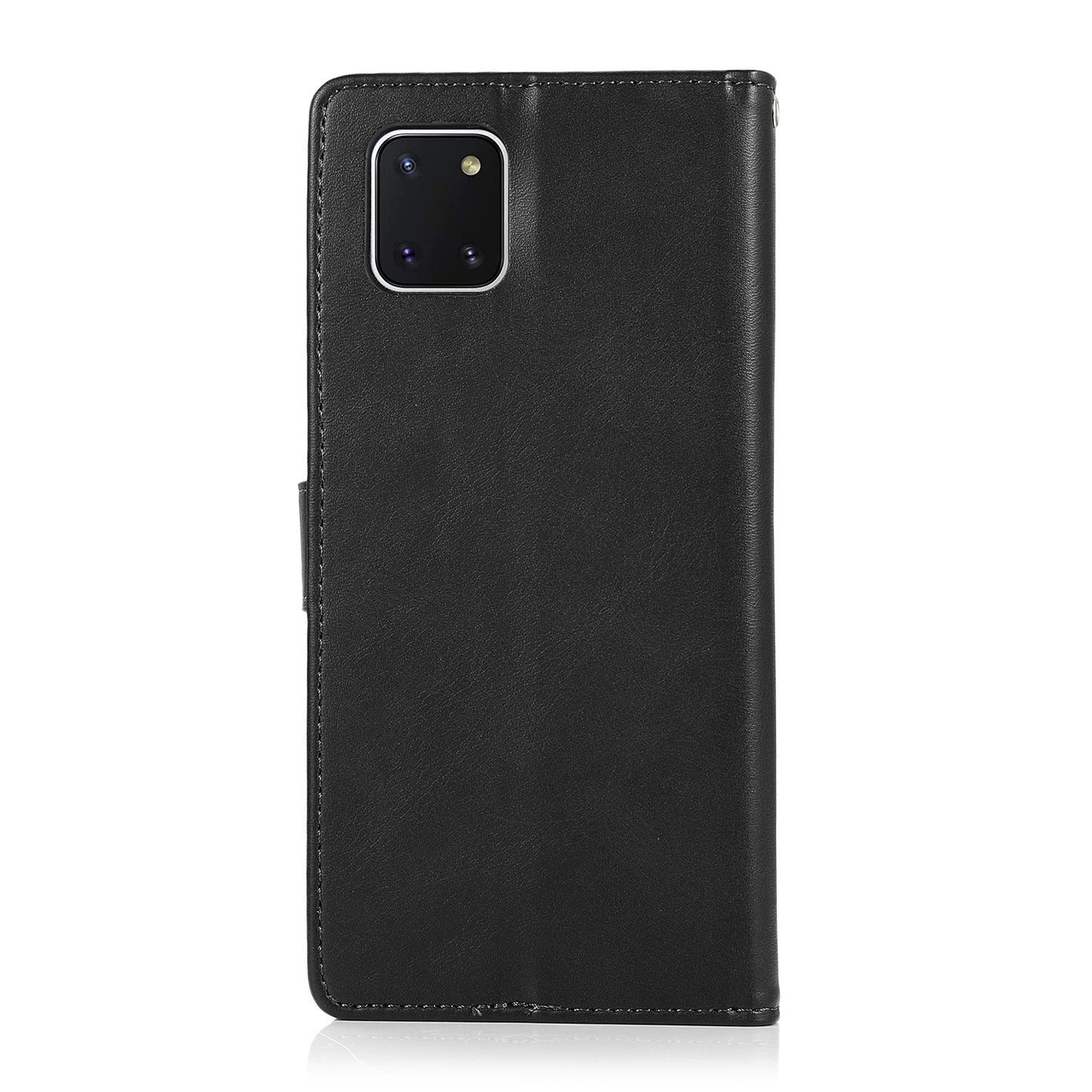 Samsung Galaxy A-81 2-in-1 Detachable Leather Case with Calf Texture and Magnetic Back Cover